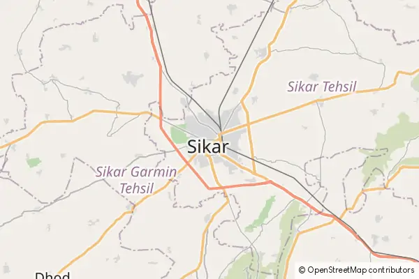 Mapa Sikar