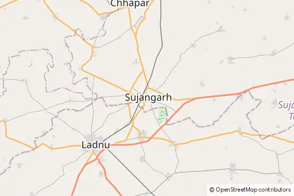 Mapa Sūjāngarh