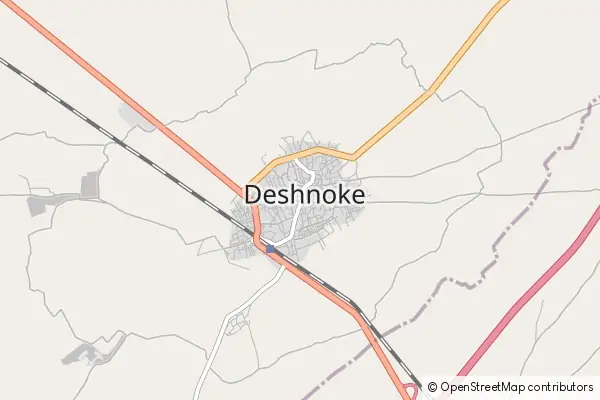 Mapa Deshnoke