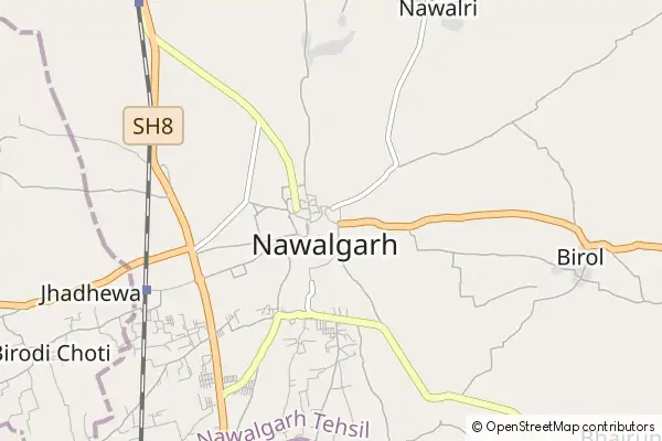 Mapa Nawalgarh