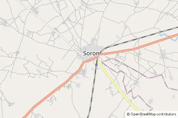 Mapa Soron