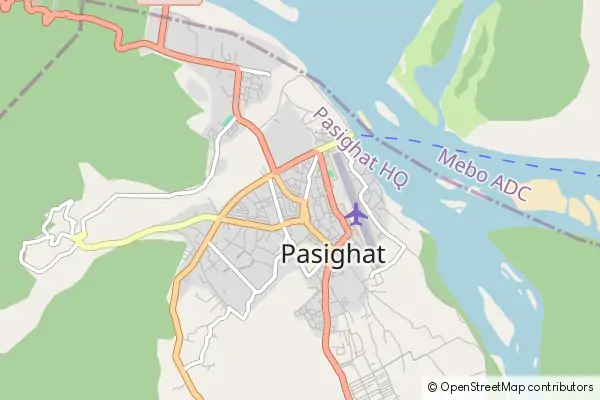 Mapa Pasighat