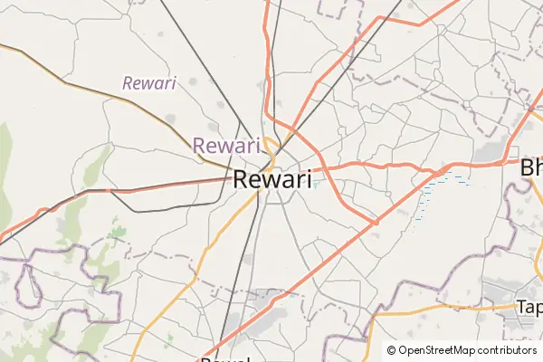 Mapa Rewari