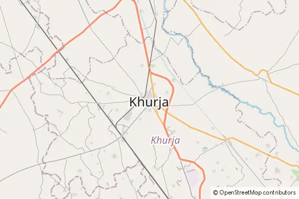 Mapa Khurja