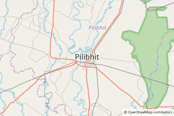 Mapa Pilibhit