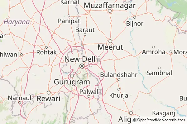 Mapa Ghaziabad