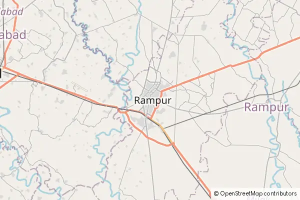 Mapa Rampur