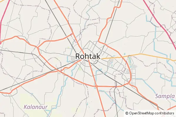 Mapa Rohtak