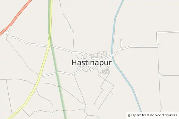 Mapa Hastinapur