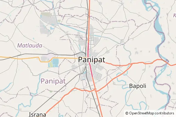 Mapa Pānīpat