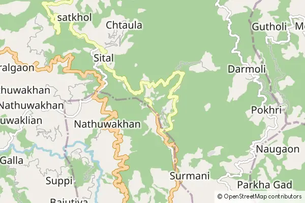 Mapa Mukteshwar