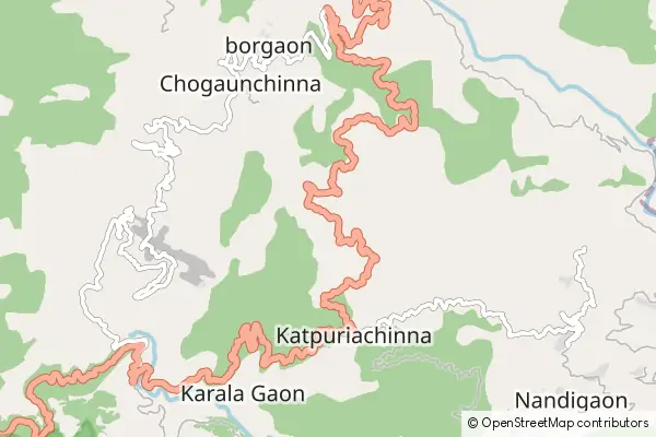 Mapa Binsar