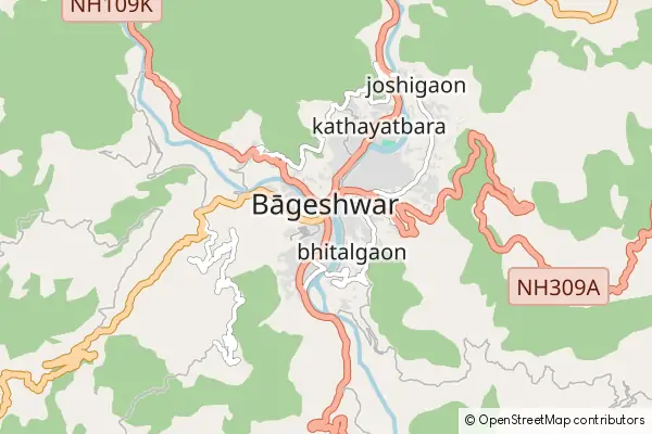 Mapa Bageshwar