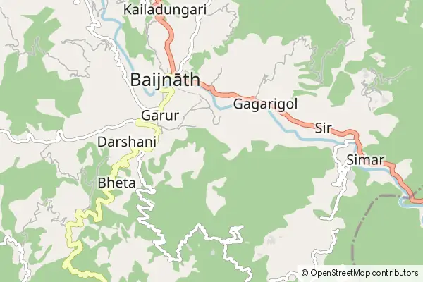 Mapa Baneshwar