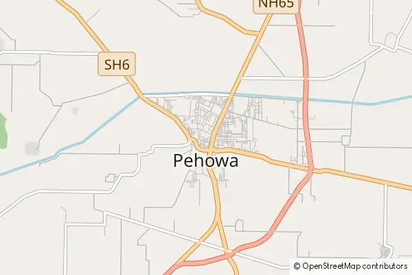 Mapa Pehowa