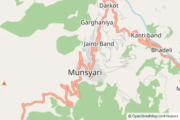 Mapa Munsiyari