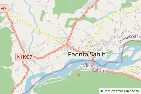 Mapa Pāonta Sāhib