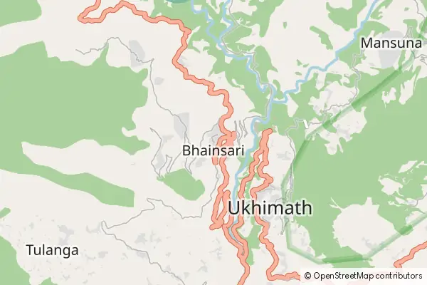 Mapa Guptkashi