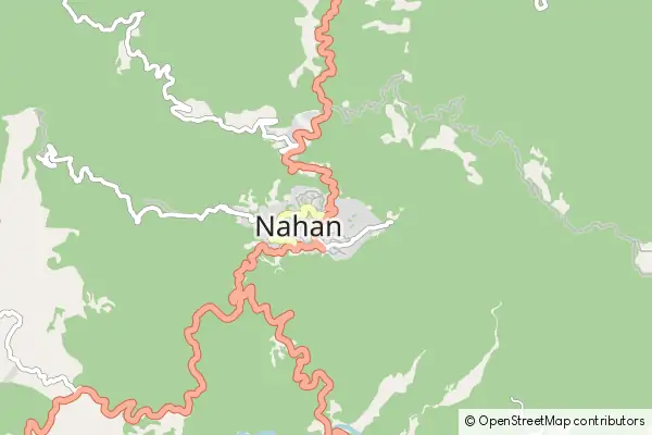 Mapa Nahan