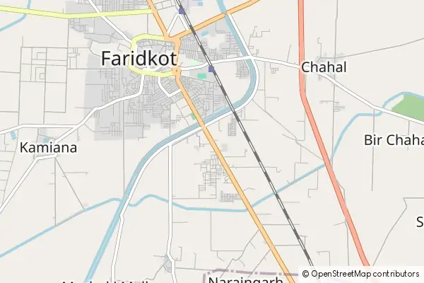 Mapa Farīdkot