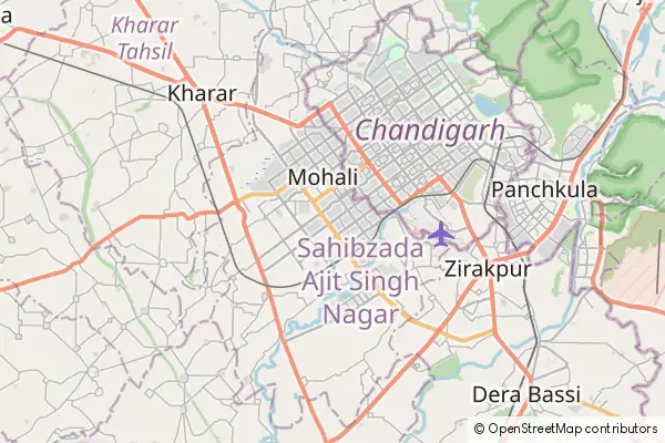 Mapa Mohali