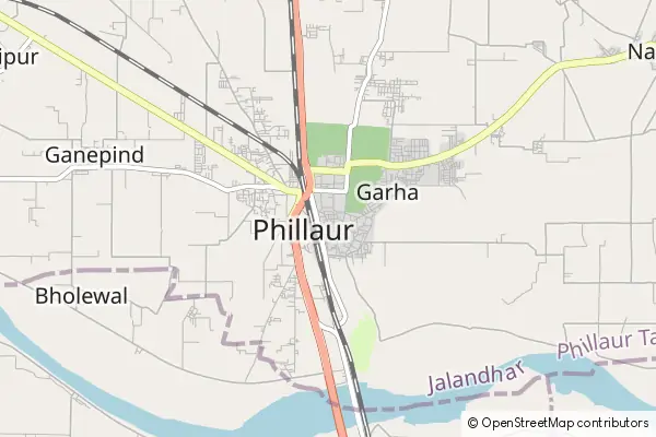 Mapa Phillaur