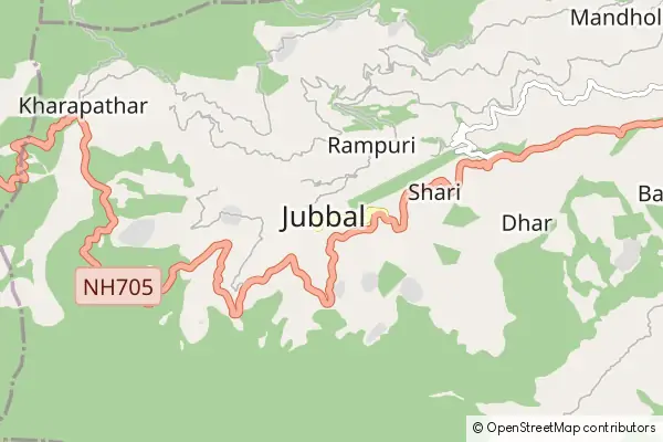 Mapa Jubbal