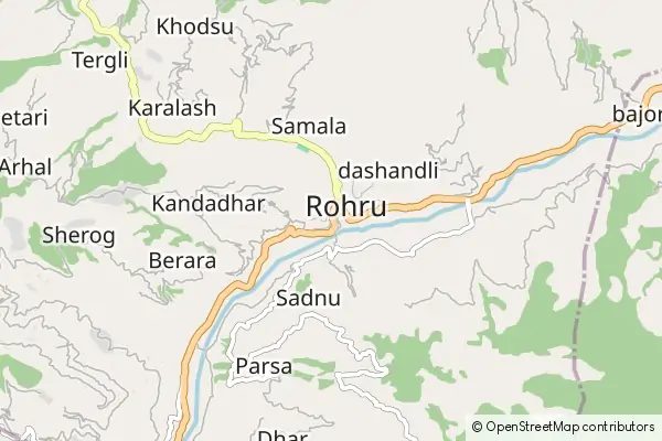 Mapa Rohru