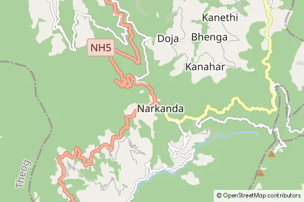 Mapa Narkanda