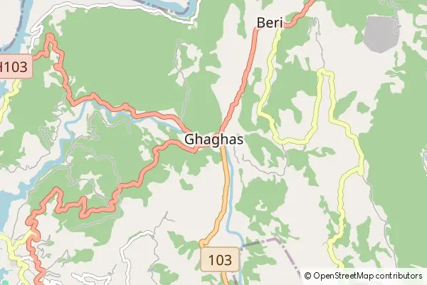 Mapa Barog