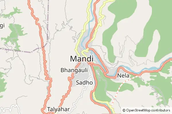 Mapa Mandi