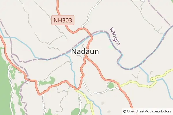 Mapa Nādaun