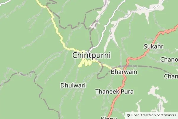 Mapa Chintpurni