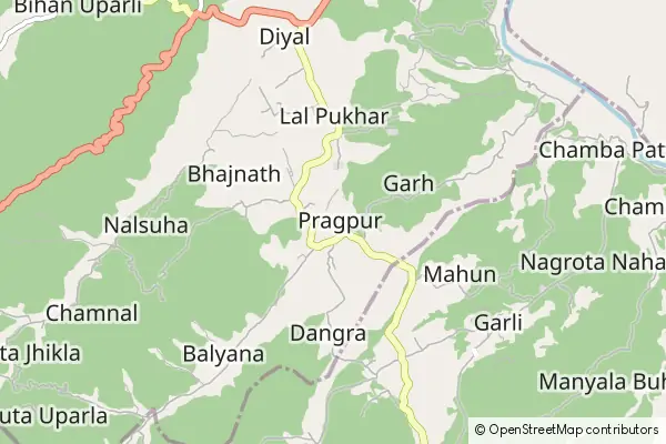 Mapa Prāgpur