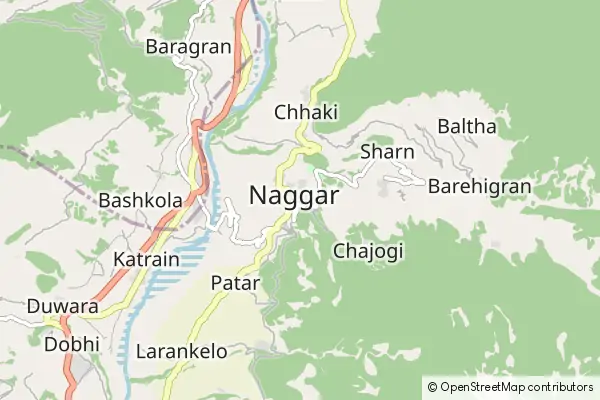 Mapa Naggar