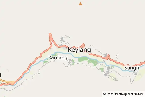 Mapa Keylong