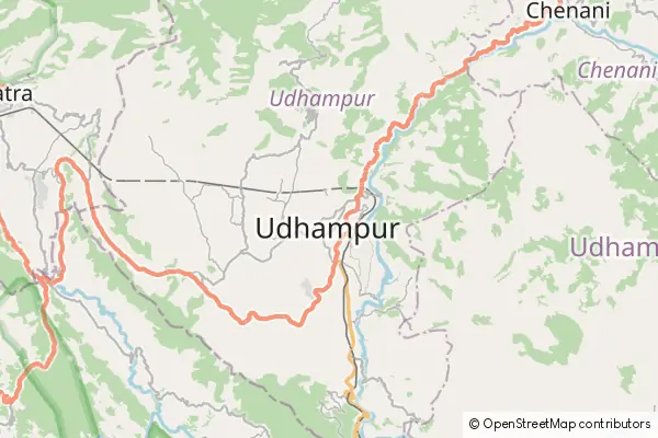 Mapa Udhampur