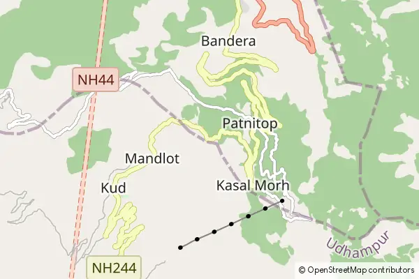 Mapa Patnitop