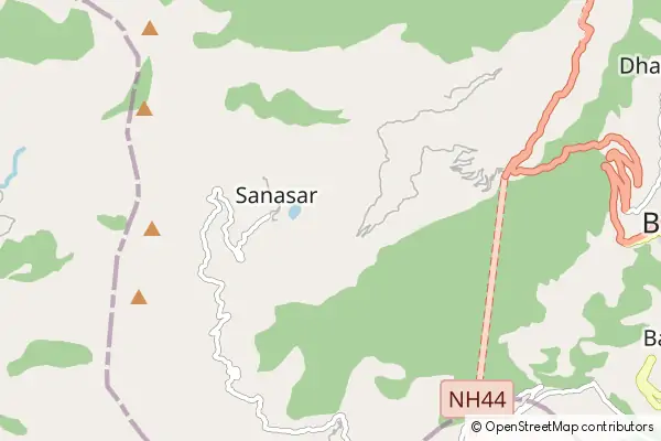 Mapa Sanasar