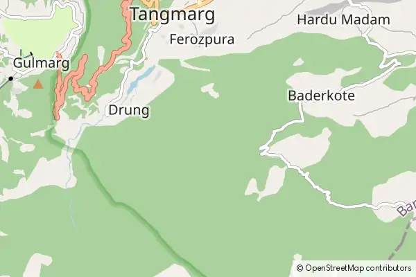 Mapa Tangmarg