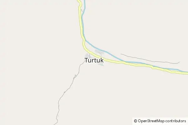 Mapa Turtuk