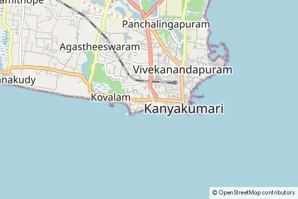 Mapa Kanyakumari