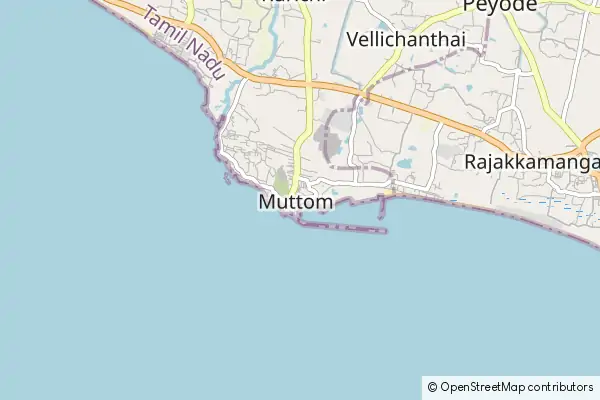 Mapa Muttom