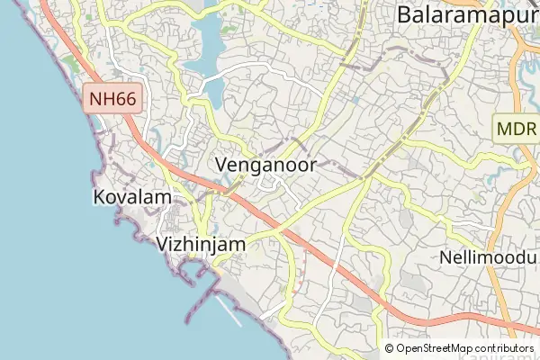 Mapa Vizhinjam