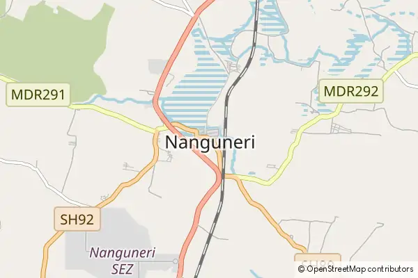 Mapa Nanguneri