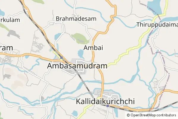 Mapa Ambasamudram