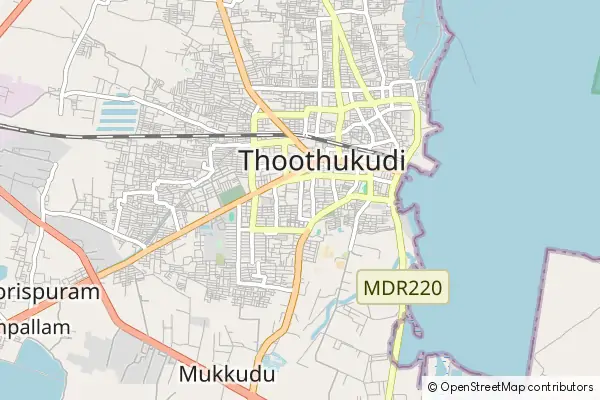 Mapa Tuticorin