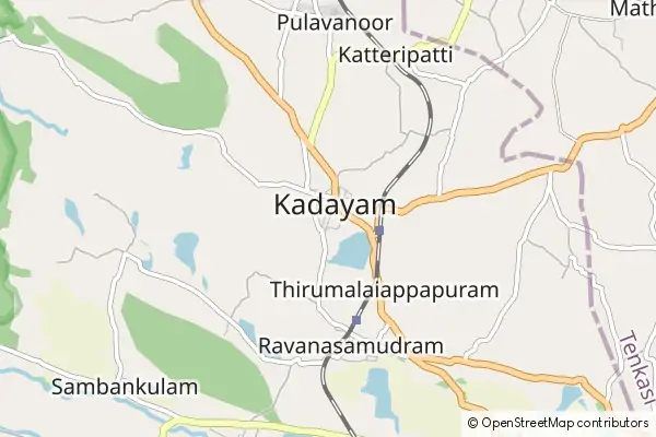 Mapa Kadayam