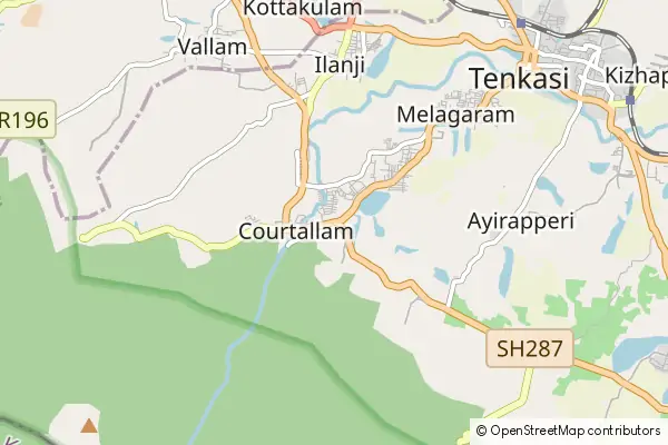 Mapa Courtallam