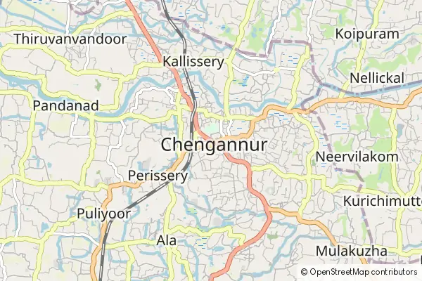 Mapa Chengannur